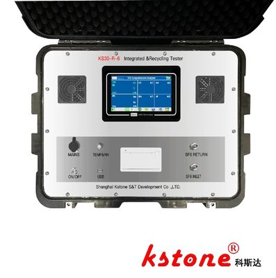 リサイクル,純度,マイクロウォーター,分解製品を含むインテリジェントSF6総合テスト機 [KS30-R-6]